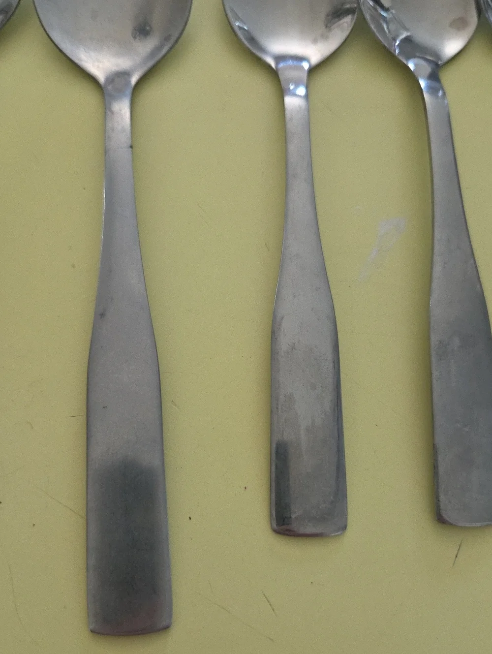 11 Pieces Unbranded Stainless Steel Forks & Spoons Silverware
